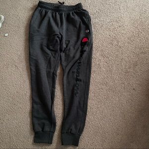 Grey champion joggers